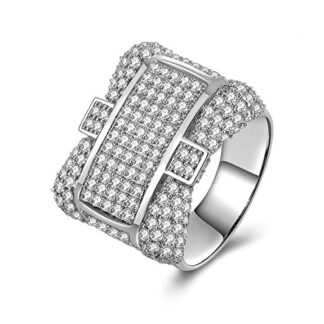 Anillo grande con cruz