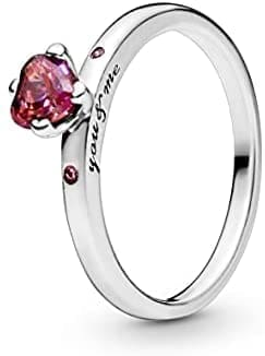 Pandora Jewelry - Anillo para mujer en plata de ley con circonita cúbica