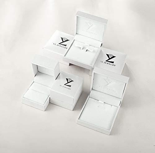 YL Anillo de Compromiso Plata de Ley 925 con 12 Piedras de Nacimiento de Circonita Solitario Infinito Anillo de Boda para Mujer Novia - Imagen 7