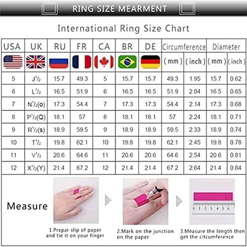 HCMA Anillos de Piedras Preciosas de topacio Azul para Mujer, Anillo de Plata, Compromiso de Boda romántico, joyería Fina, Regalo de Fiesta - Imagen 3