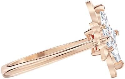 Swarovski Anillo con Motivo Symbolic Star, baño en Tono Oro Rosa, para Mujer - Imagen 3