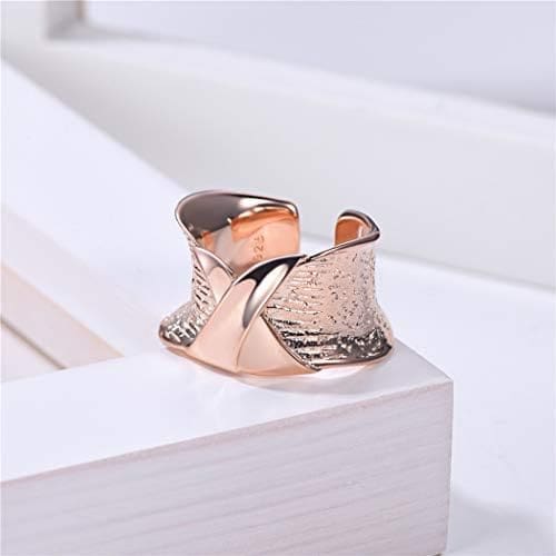 ChicSilver 5/10/15MM Anillos Lisos Anchos para Mujeres Plata de Ley 925 Joyería Simple de Moda Decorativa de Dedos Superficie Brillo/Ahilado Anillo de Banda Ancha de Compromiso - Imagen 5