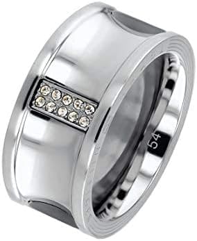 Tommy Hilfiger – Anillo de mujer Fine Core Acero Inoxidable (Plata)