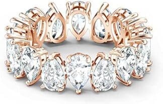 Swarovski Anillo VITTORE:Ring Pear CZWH/Ros 2 50 5586163 Marca