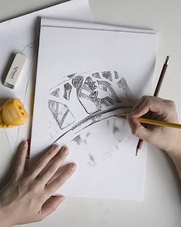 energy stone sterling silver meditation spinner rings