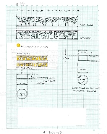 energy stone sterling silver meditation spinner rings