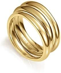 Viceroy Anillo Fashion 75288A01412 (Dorado, 14)