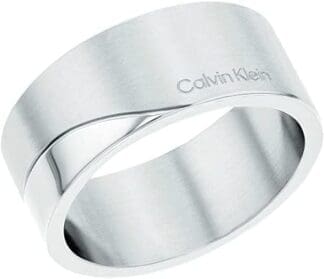 Calvin Klein Anillo para Mujer Colección MINIMAL CIRCULAR