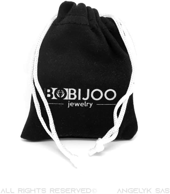 BOBIJOO JEWELRY - Anillo, Sello, Cara de Cristo, Acero Inoxidable, Diamantes Falsos Chapados en Oro - Imagen 7