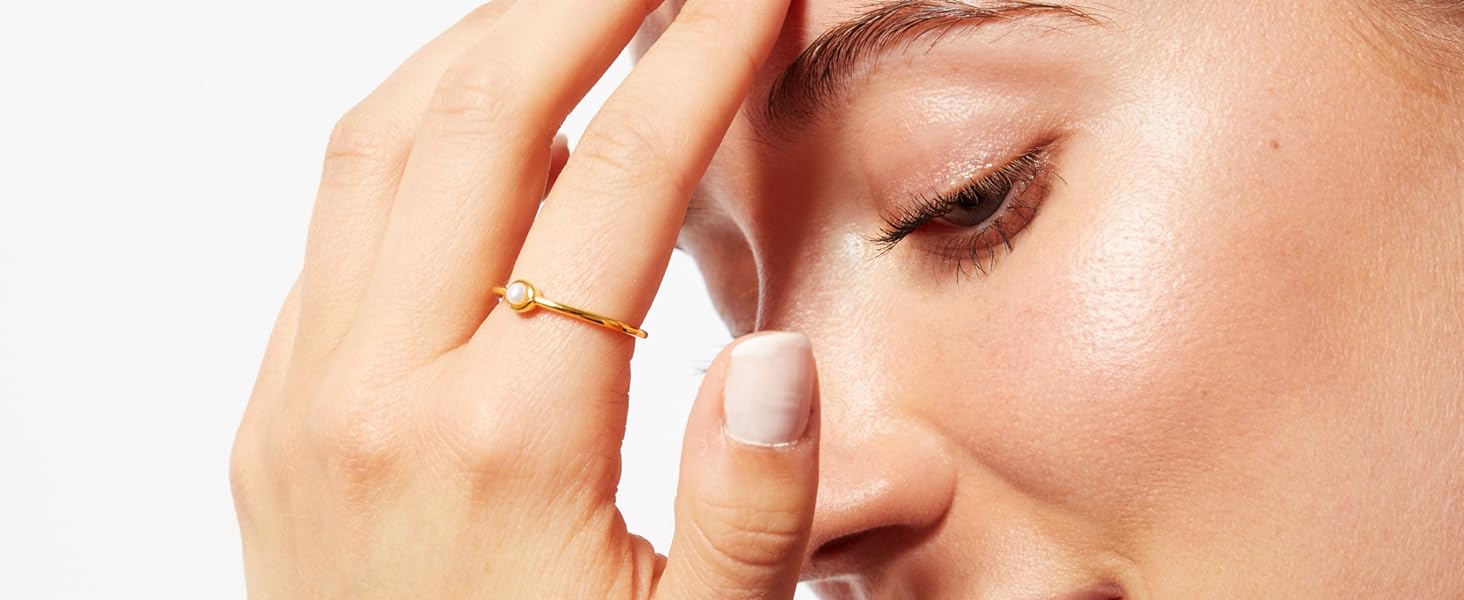 Anillo con Perla Mini 3mm