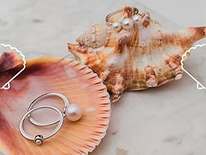 Colección de Anillos con Perlas en Plata de Ley